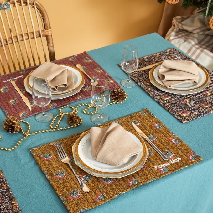 Dessous d'assiette table de noël