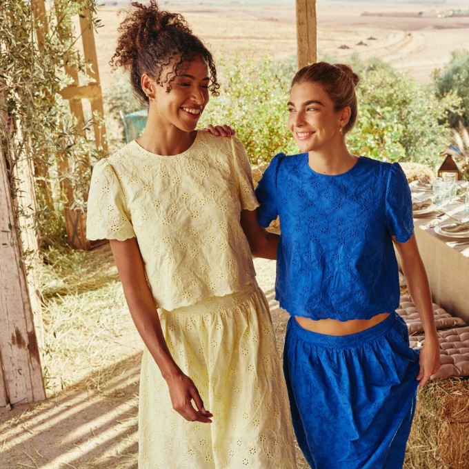 Vêtement jaune femme printemps 2026